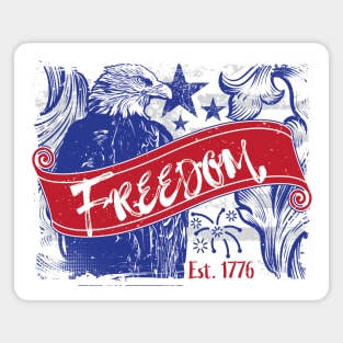 Freedom Est. 1776 Magnet